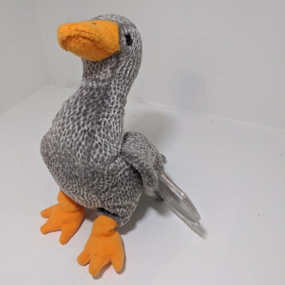 Goose beanie baby